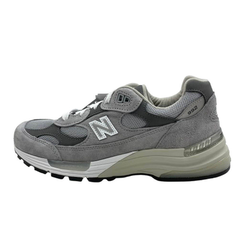 NEW BALANCE ニューバランス U992GY 992 スエード ローカット スニーカー グレー系 26cm【新古品】【未使用】【中古】