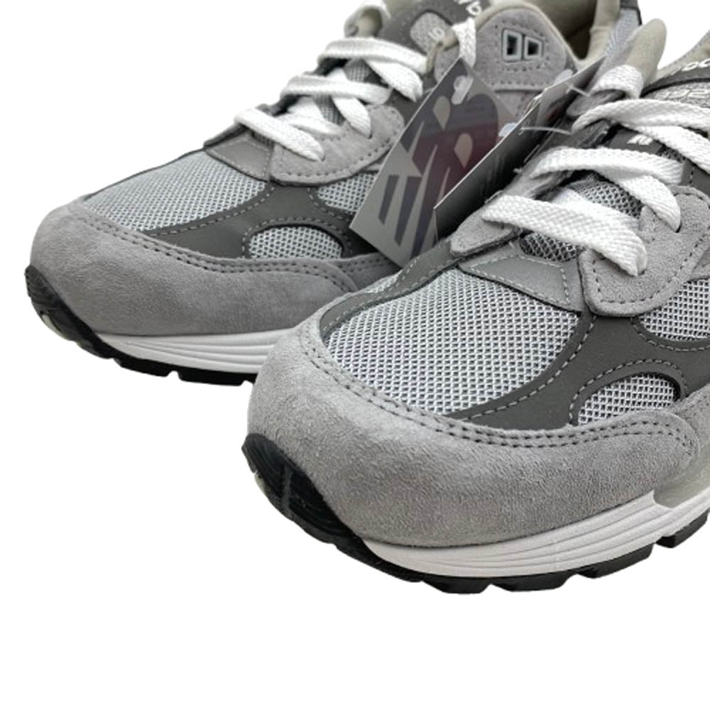 NEW BALANCE ニューバランス U992GY 992 スエード ローカット スニーカー グレー系 26cm【新古品】【未使用】【中古】