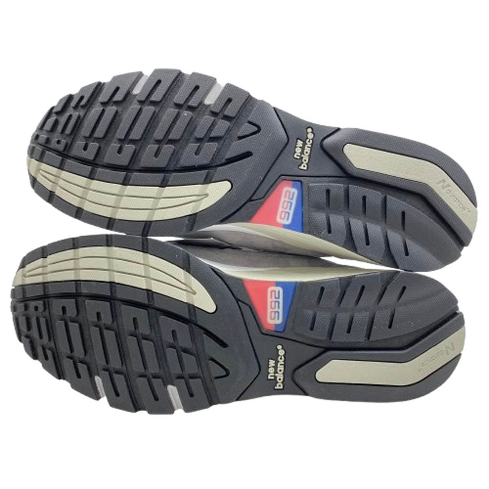 NEW BALANCE ニューバランス U992GY 992 スエード ローカット スニーカー グレー系 27cm【新古品】【未使用】【中古】