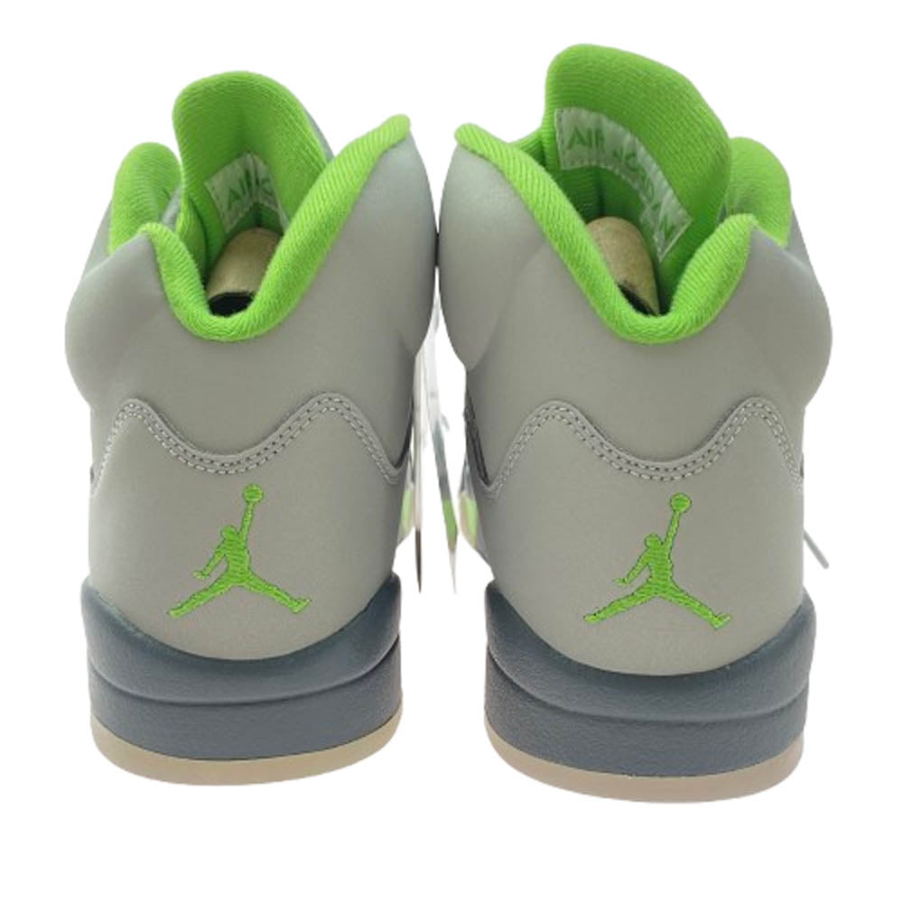 NIKE ナイキ DM9014-003 Air Jordan 5 Green Bean AJ5 エアジョーダン グリーンビーン スニーカー グレー系 26cm【美品】【中古】