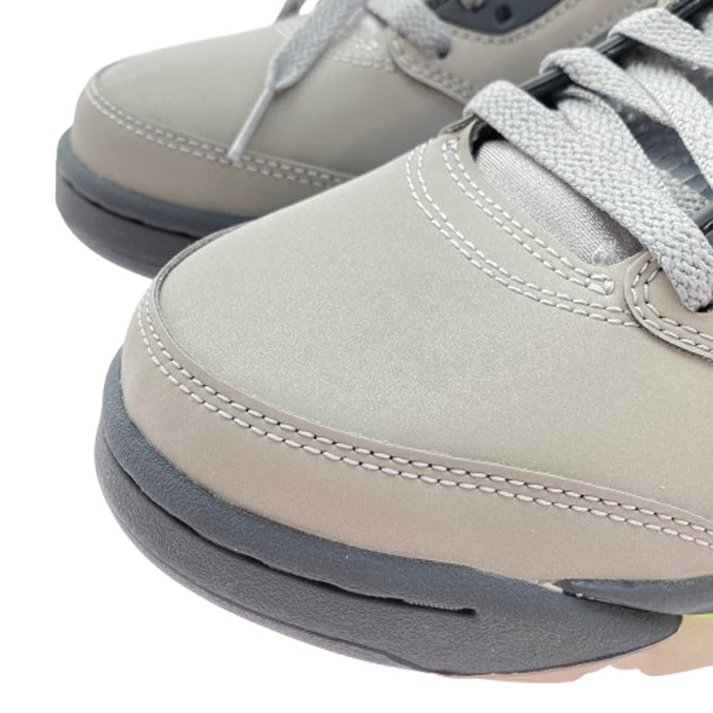 NIKE ナイキ DM9014-003 Air Jordan 5 Green Bean AJ5 エアジョーダン グリーンビーン スニーカー グレー系 26cm【美品】【中古】