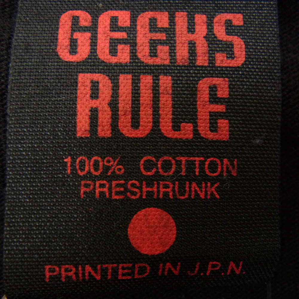 GEEKS RULE ギークスルール COWBOY BEBOP カウボーイ ビパップ 半袖 Tシャツ カットソー ブラック系 L【中古】