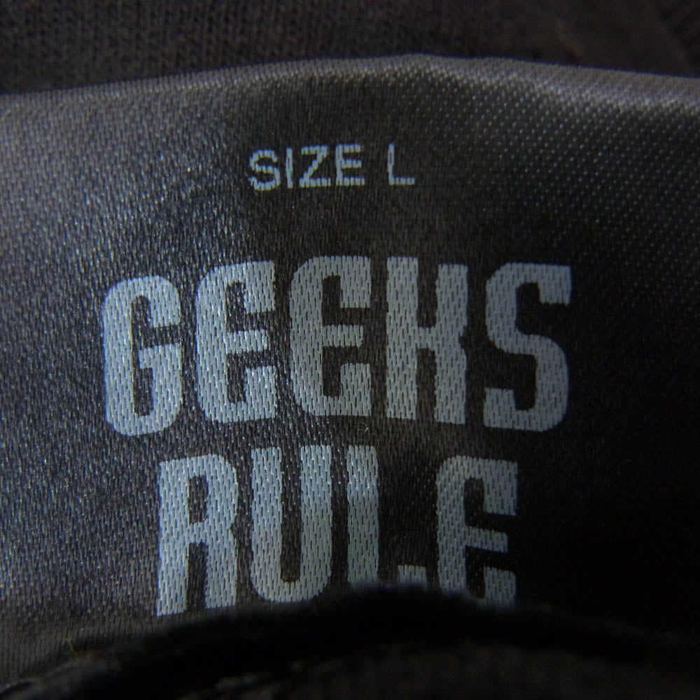 GEEKS RULE ギークスルール COWBOY BEBOP カウボーイ ビパップ 半袖 Tシャツ カットソー ブラック系 L【中古】