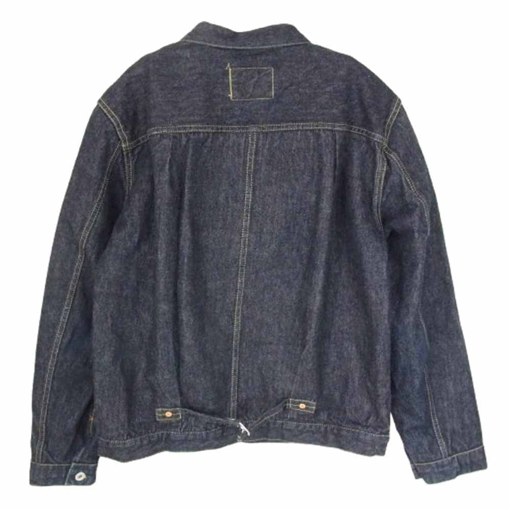 TCBジーンズ 1st Type Late 40's Jacket 13.5oz ファースト タイプ デニム ジャケット インディゴブルー系 44【中古】