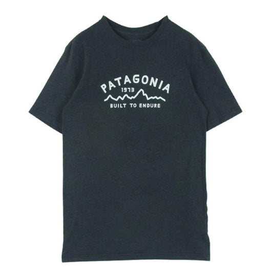 patagonia パタゴニア 39043 ロゴ 半袖 Tシャツ コットン ポリエステル メキシコ製 グレー系 XS【中古】