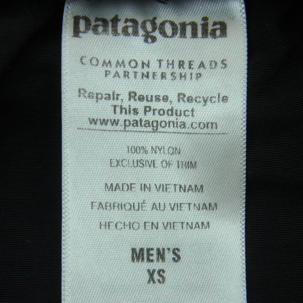 patagonia パタゴニア 57020SP16 BAGGIES SHORTS バギーズ ショーツ ショート パンツ ベトナム製 ブラック系 XS【中古】
