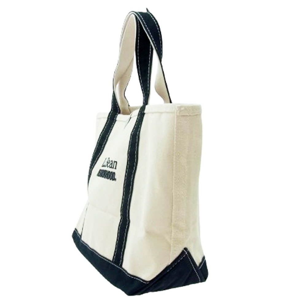 NEIGHBORHOOD ネイバーフッド 251PTLBN-CG01 NH X L.L.BEAN . TOTE-M エルエルビーン トート バッグ オフホワイト系 ブラック系【極上美品】【中古】