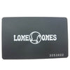 LONE ONES ロンワンズ MESB-0002S-SO-M 販売証明書カード付 ホークビードS オニキス ストーン ビーズ ブレスレット ブラック系【美品】【中古】