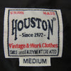 HOUSTON ヒューストン PILE BOWLING SHIRT パイル ボーリング シャツ ブラック系 M【中古】