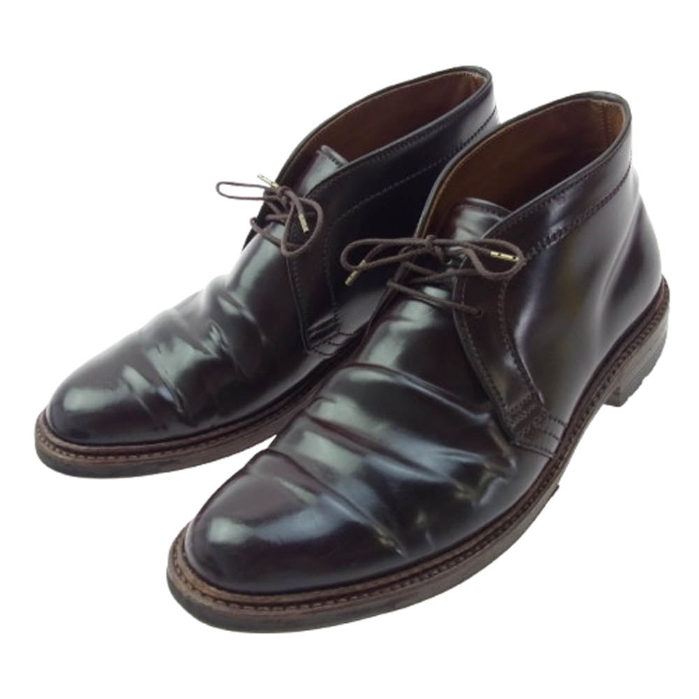 ALDEN オールデン D5706C Chukka Boot コードバン レザー チャッカブーツ ブラウン系 9.5【中古】