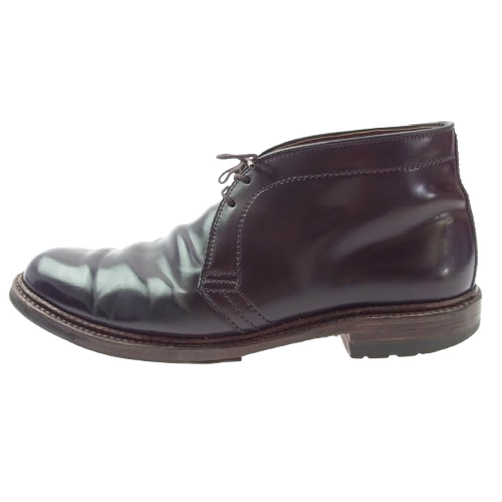 ALDEN オールデン D5706C Chukka Boot コードバン レザー チャッカブーツ ブラウン系 9.5【中古】