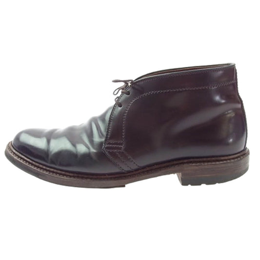 ALDEN オールデン D5706C Chukka Boot コードバン レザー チャッカブーツ ブラウン系 9.5【中古】