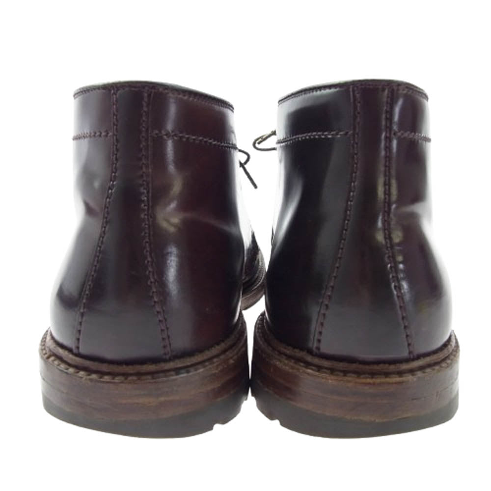 ALDEN オールデン D5706C Chukka Boot コードバン レザー チャッカブーツ ブラウン系 9.5【中古】