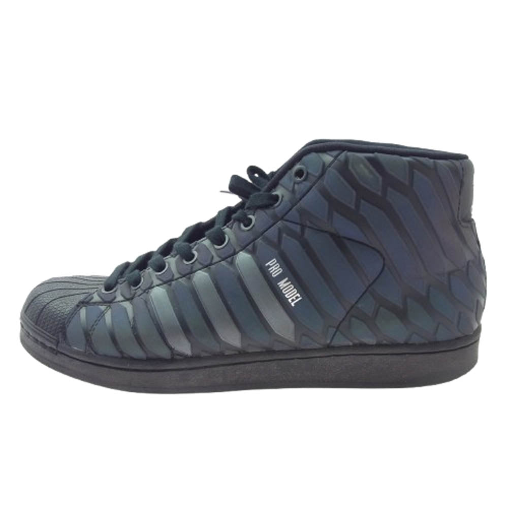 adidas アディダス Q16534 Pro Model Xeno Black プロモデル ゼノ ハイカット スニーカー ブラック系 27.5cm【中古】