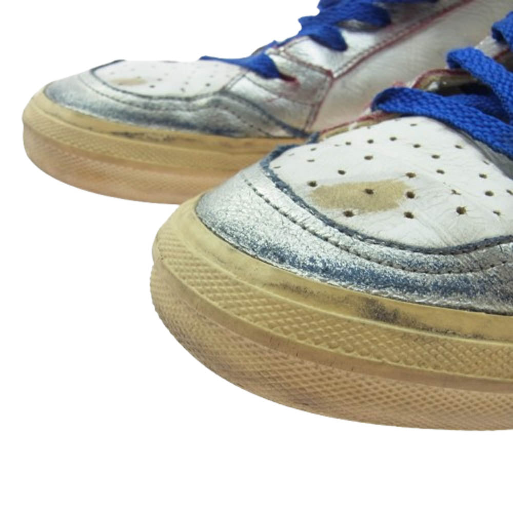 GOLDEN GOOSE ゴールデングース G36MS595 B15 ハイカット スニーカー ホワイト系 42【中古】