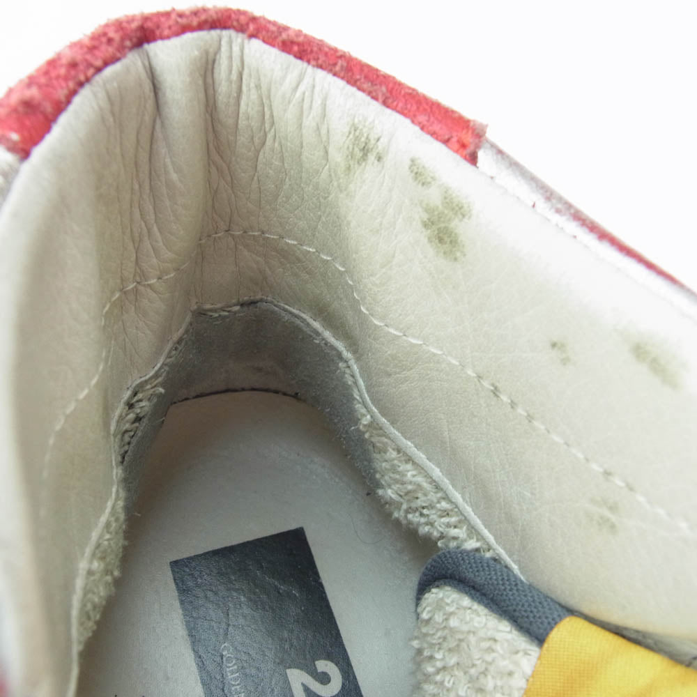 GOLDEN GOOSE ゴールデングース G36MS595 B15 ハイカット スニーカー ホワイト系 42【中古】