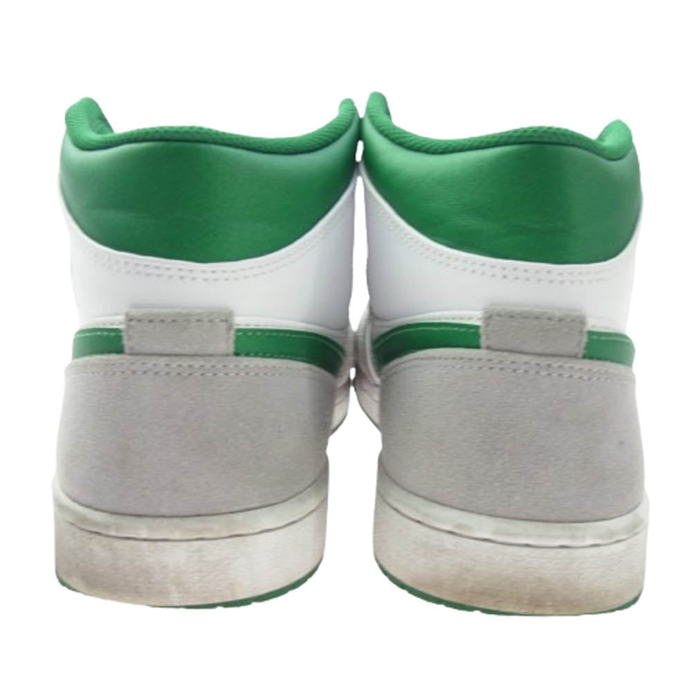 NIKE ナイキ DC7294-103 Air Jordan 1 Mid Green Grey White エアジョーダン 1 ミッド ハイカット スニーカー ホワイト系 グリーン系 グレー系 27.5cm【中古】
