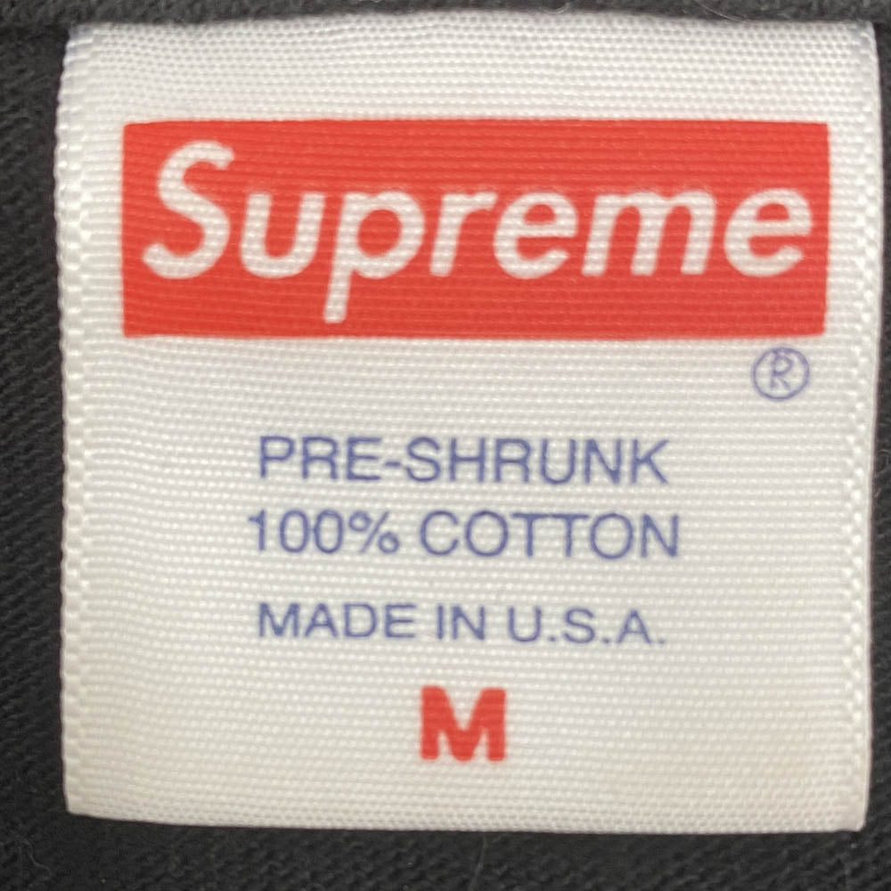 Supreme シュプリーム 20AW Cross Box Logo Tee クロス ボックス ロゴ プリント Tシャツ ブラック系 M【中古】