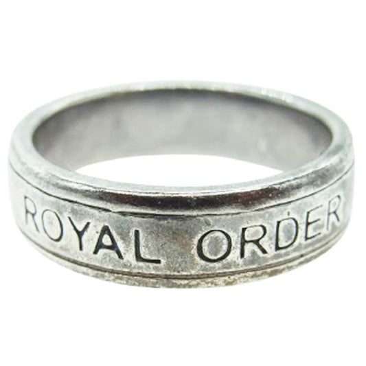 ROYAL ORDER ロイヤルオーダー HOLLYWOOD RING ピジョンハリウッド リング シルバー系 13.5号【中古】
