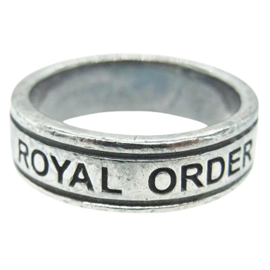 ROYAL ORDER ロイヤルオーダー HOLLYWOOD RING ピジョンハリウッド リング シルバー系 7.5号【中古】