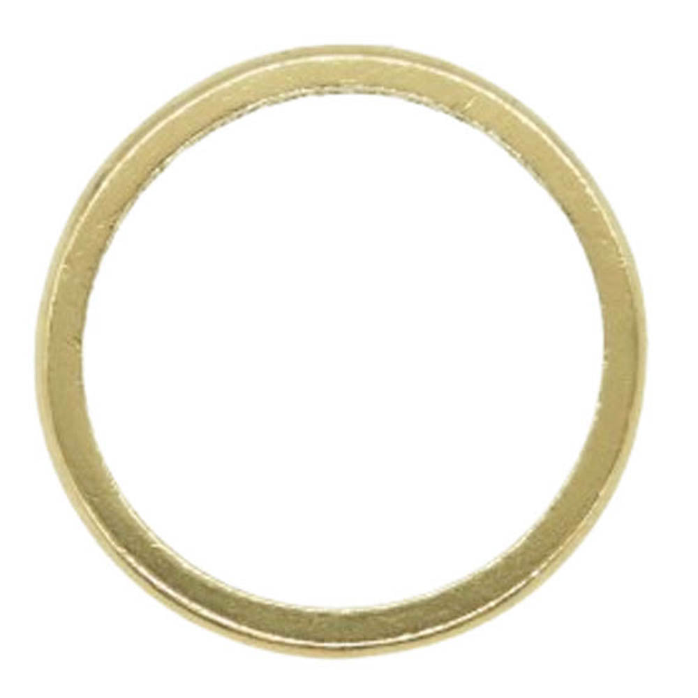 CHROME HEARTS クロムハーツ（原本無） BBBLGM WEDDING 22K バブルガム ウェディング ゴールドリング ゴールド系 約9号【中古】