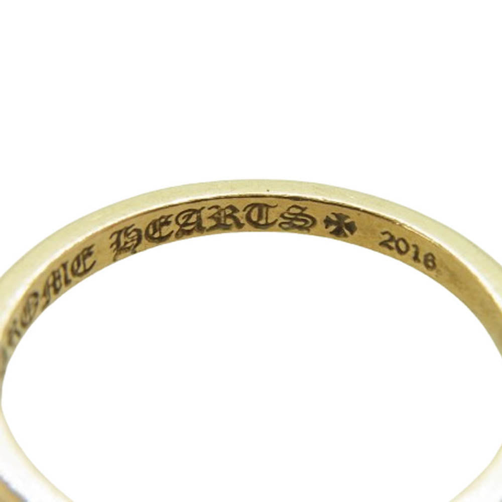 CHROME HEARTS クロムハーツ（原本無） BBBLGM WEDDING 22K バブルガム ウェディング ゴールドリング ゴールド系 約9号【中古】