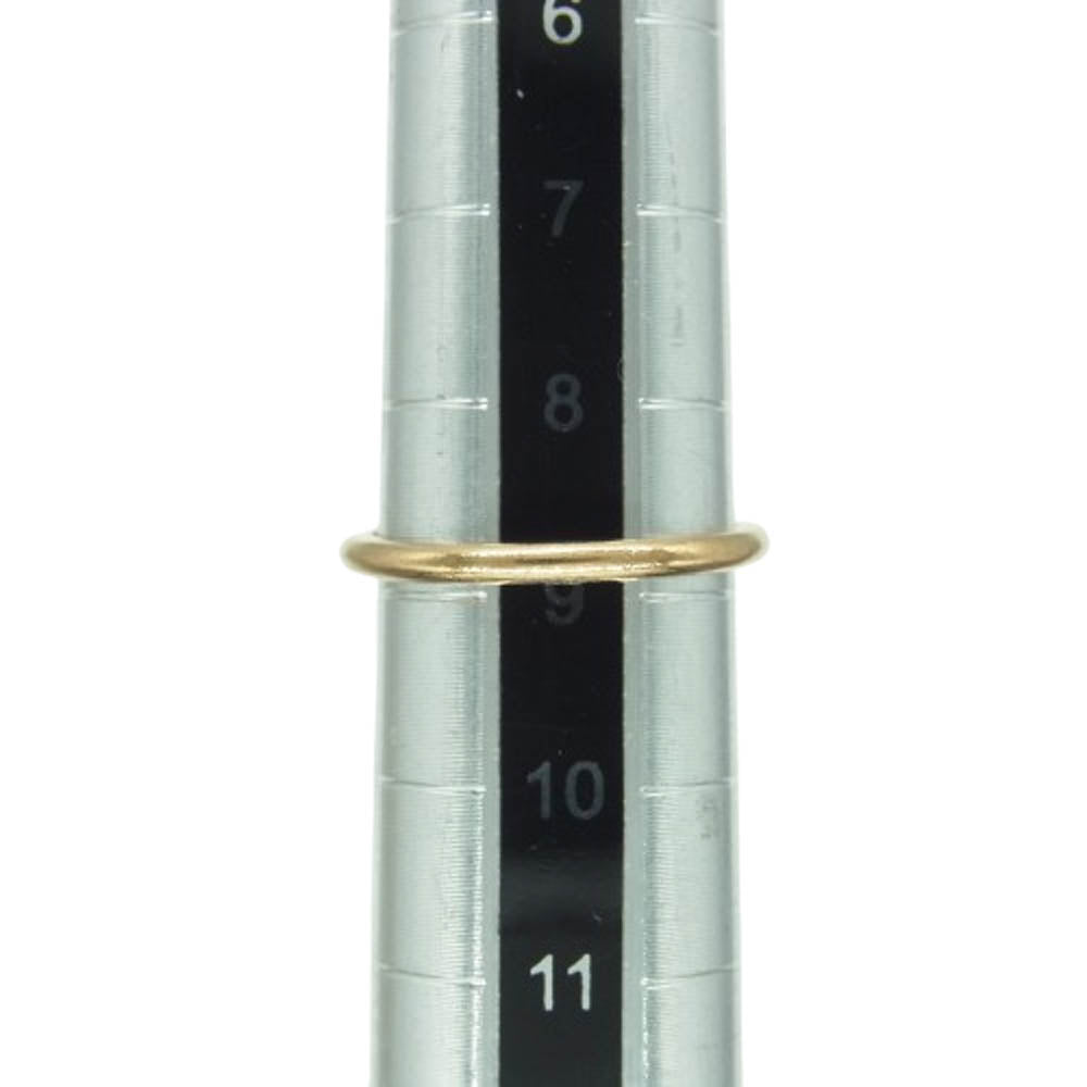 CHROME HEARTS クロムハーツ（原本無） BBBLGM WEDDING 22K バブルガム ウェディング ゴールドリング ゴールド系 約9号【中古】