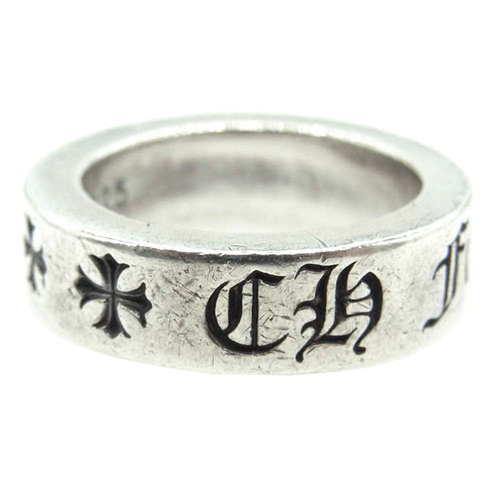 CHROME HEARTS クロムハーツ（原本無） 6mm SPACER FOREVER スペーサー フォーエバー リング シルバー系 9.5号【中古】