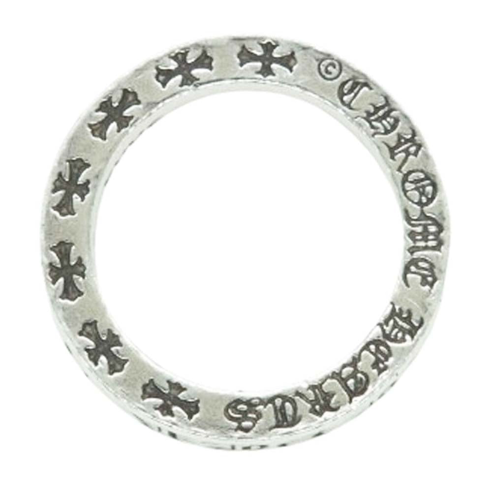 CHROME HEARTS クロムハーツ（原本無） 6mm SPACER FOREVER スペーサー フォーエバー リング シルバー系 9.5号【中古】