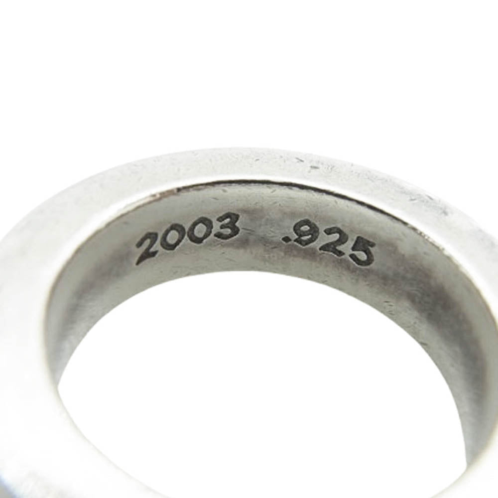 CHROME HEARTS クロムハーツ（原本無） 6mm SPACER FOREVER スペーサー フォーエバー リング シルバー系 9.5号【中古】