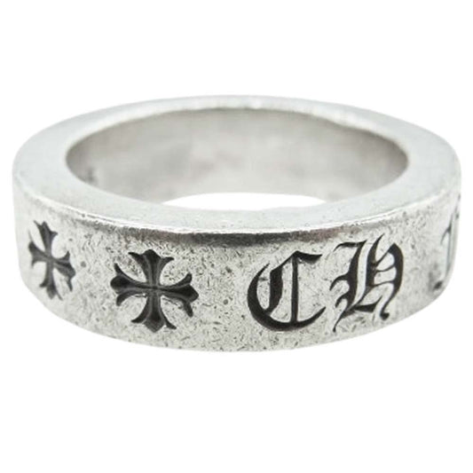 CHROME HEARTS クロムハーツ（原本有） 6mm SPACER FOREVER スペーサー フォーエバー リング シルバー系 14.5号【中古】