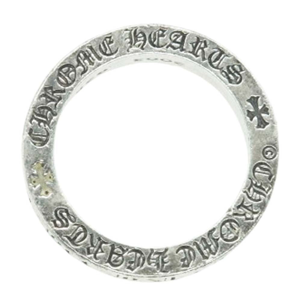 CHROME HEARTS クロムハーツ（原本有） 6mm SPACER FOREVER スペーサー フォーエバー リング シルバー系 14.5号【中古】