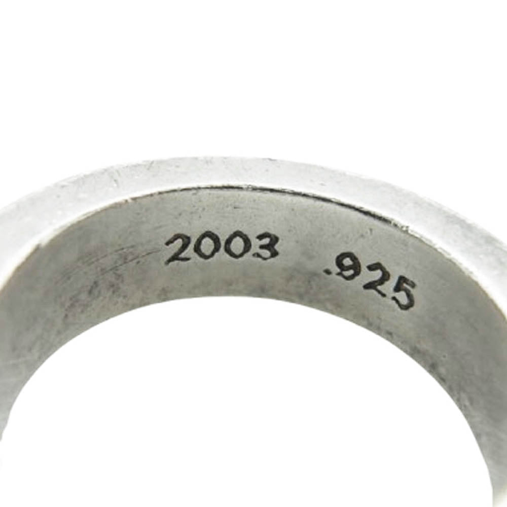 CHROME HEARTS クロムハーツ（原本有） 6mm SPACER FOREVER スペーサー フォーエバー リング シルバー系 14.5号【中古】