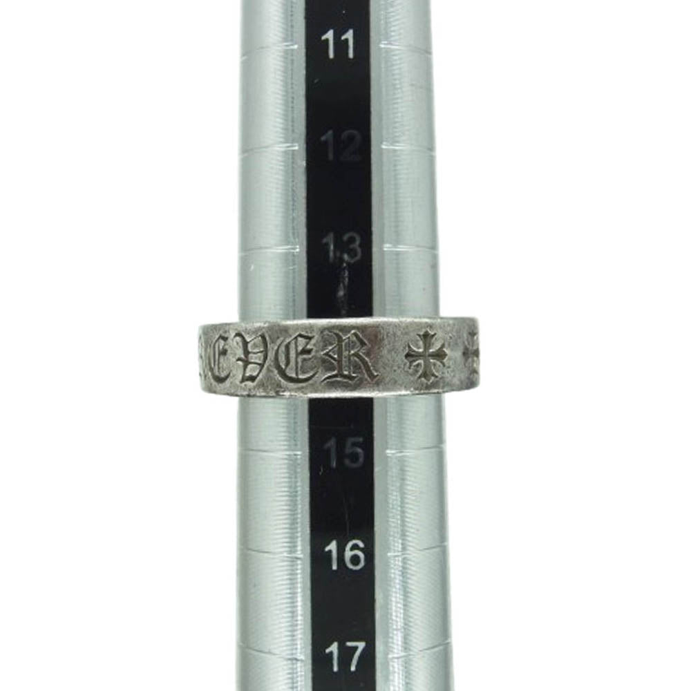 CHROME HEARTS クロムハーツ（原本有） 6mm SPACER FOREVER スペーサー フォーエバー リング シルバー系 14.5号【中古】