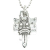 CHROME HEARTS クロムハーツ（原本有） OLD 3TRINKETS  オールド 3トリンケッツ ペンダントトップ シルバー系【中古】