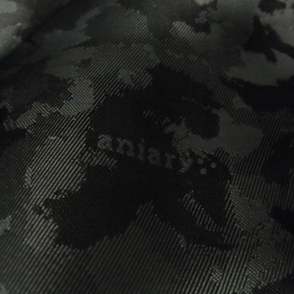 aniary アニアリ 07-02012 Shrink Leather シュリンクレザー ブリーフケース トートバッグ ブラック系【極上美品】【中古】
