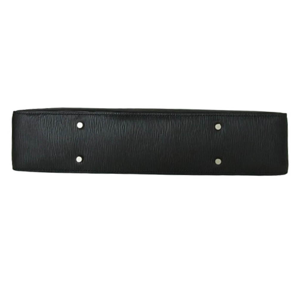 aniary アニアリ 34-01000 G-Film Leather ジー-フィルム レザー ブリーフケース トートバッグ ブラック系【極上美品】【中古】