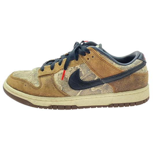 NIKE ナイキ FJ5434-120 Dunk Low PRM Head 2 Head/CO.JP ダンク ロー PRM スニーカー ブラウン系 27cm【中古】