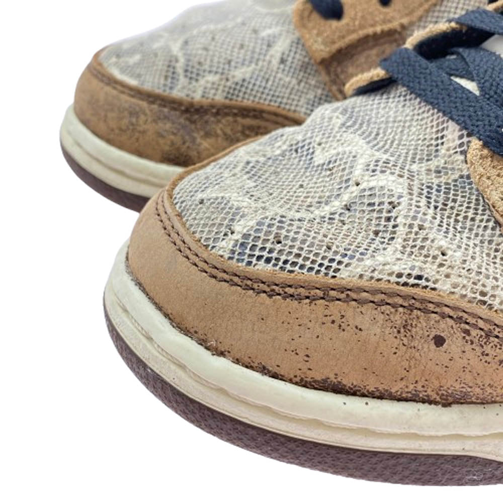 NIKE ナイキ FJ5434-120 Dunk Low PRM Head 2 Head/CO.JP ダンク ロー PRM スニーカー ブラウン系 27cm【中古】