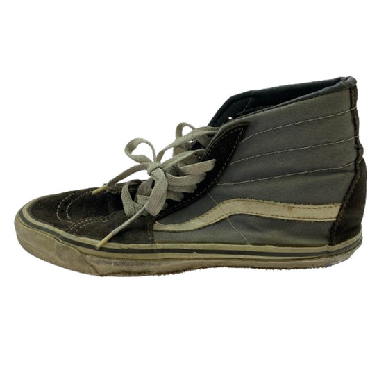 VANS バンズ 90s 中期 USA製 sk8-hi スケートハイ スニーカー カーキ系【中古】