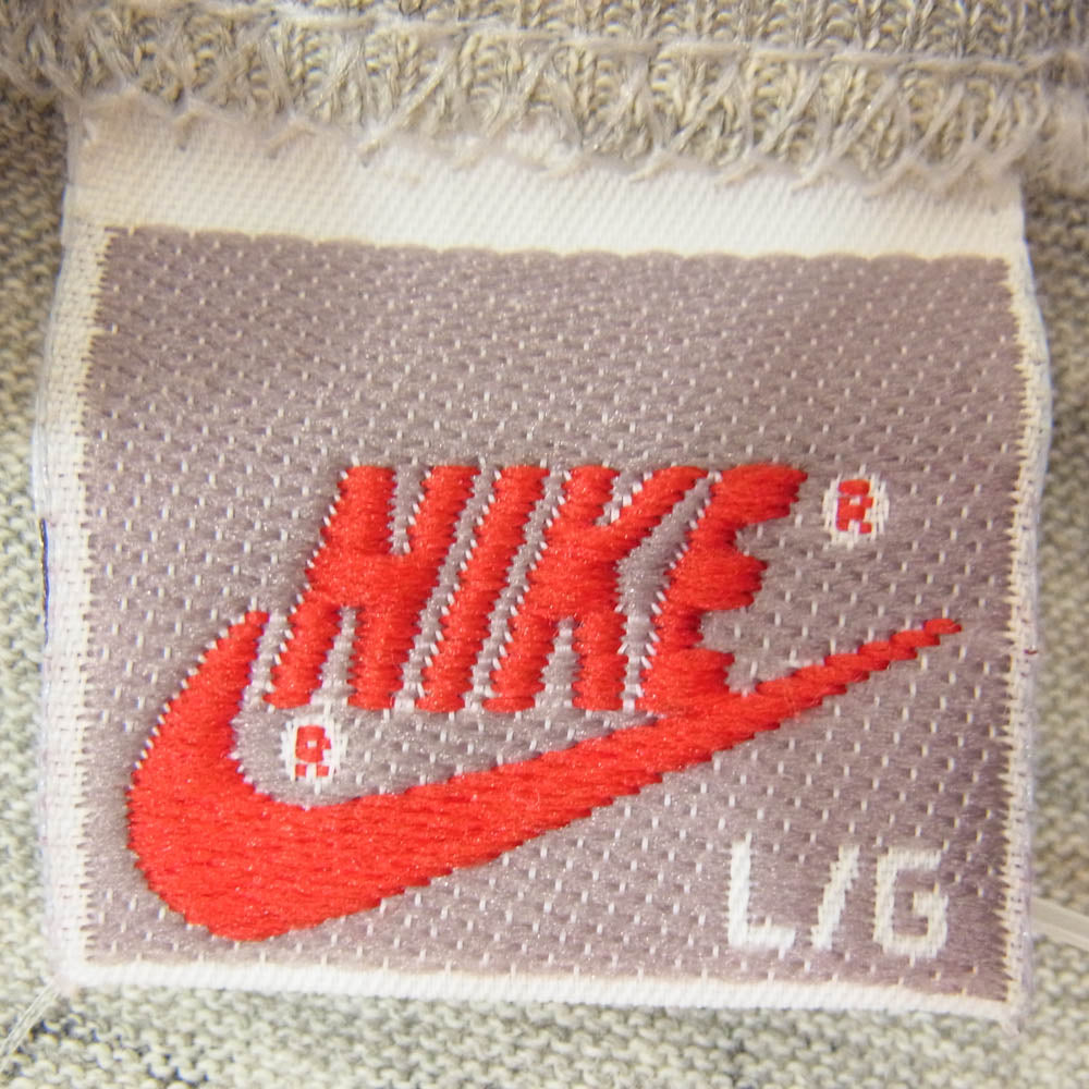 NIKE ナイキ 90s 銀タグ カナダ製 スパイクリー ジョーダン プリント Tシャツ グレー系 L/G【中古】