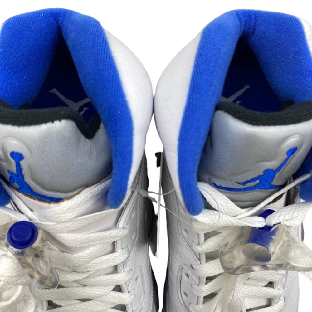 NIKE ナイキ DD0587-140 Air Jordan 5 エアジョーダン 5 Stealth 2.0 ステルス2.0 ハイカットスニーカー ホワイト系 26cm【極上美品】【中古】