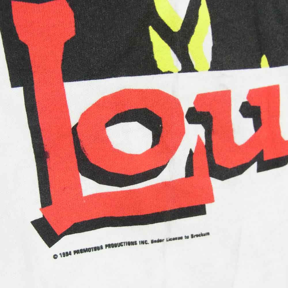 ヴィンテージ 90s USA製 The Rolling Stones ローリング ストーンズ All Sport  94/95 Voo Doo Lounge バンド Tシャツ 白灰系 S【中古】