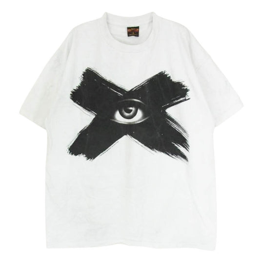 ヴィンテージ 90s USA製 The Rolling Stones ローリング ストーンズ LOVE IS STRONG 1994 BROCKUM バンド Tシャツ 白グレー系 XL【中古】