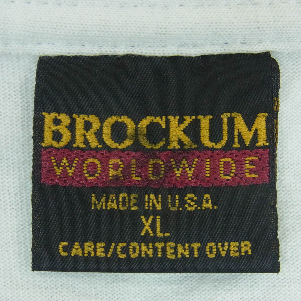 ヴィンテージ 90s USA製 The Rolling Stones ローリング ストーンズ BROCKUM ブロッカムボディ 94/95 Voo Doo Lounge バンド Tシャツ オフホワイト系 白灰系 XL【中古】