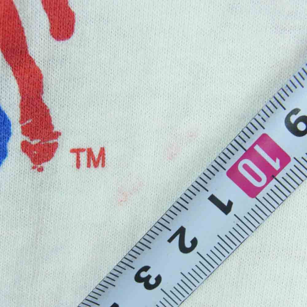 ヴィンテージ 90s USA製 The Rolling Stones ローリング ストーンズ BROCKUM ブロッカムボディ 94/95 Voo Doo Lounge バンド Tシャツ オフホワイト系 白灰系 XL【中古】
