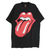 ヴィンテージ 90s USA製 The Rolling Stones ローリング ストーンズ BROCKUM ブロッカムボディ 94/95 Voo Doo Lounge バンド Tシャツ BLACK ブラック系 L【美品】【中古】