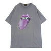 ヴィンテージ 90s USA製 The Rolling Stones ローリング ストーンズ BROCKUM ブロッカムボディ Voo Doo Lounge スパイクタン バンド 半袖 Tシャツ グレー系 L【中古】