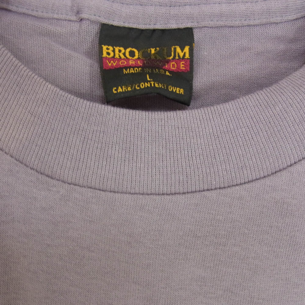 ヴィンテージ 90s USA製 The Rolling Stones ローリング ストーンズ BROCKUM ブロッカムボディ Voo Doo Lounge スパイクタン バンド Tシャツ グレー系 L【美品】【中古】