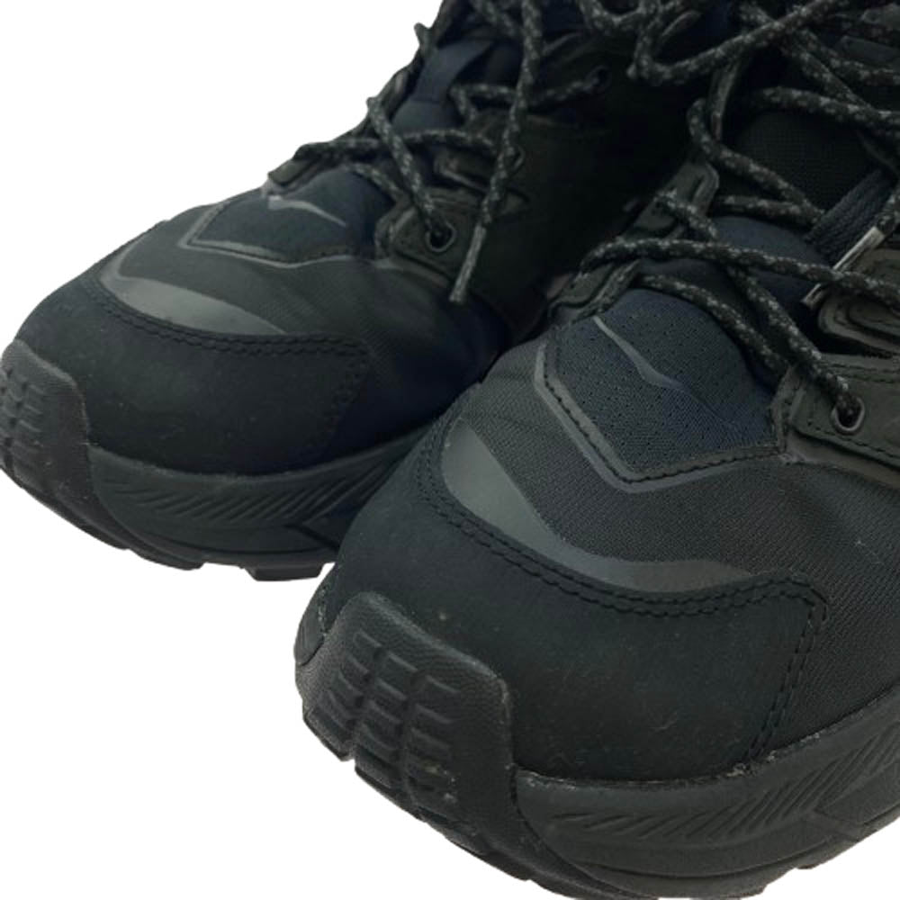 HOKA ONE ONE ホカ オネオネ 1122017 ANACAPA LOW GTX BLACK アナカパ ロー ゴアテックス デイハイカー シューズ スニーカー ブラック系 27.5cm【中古】